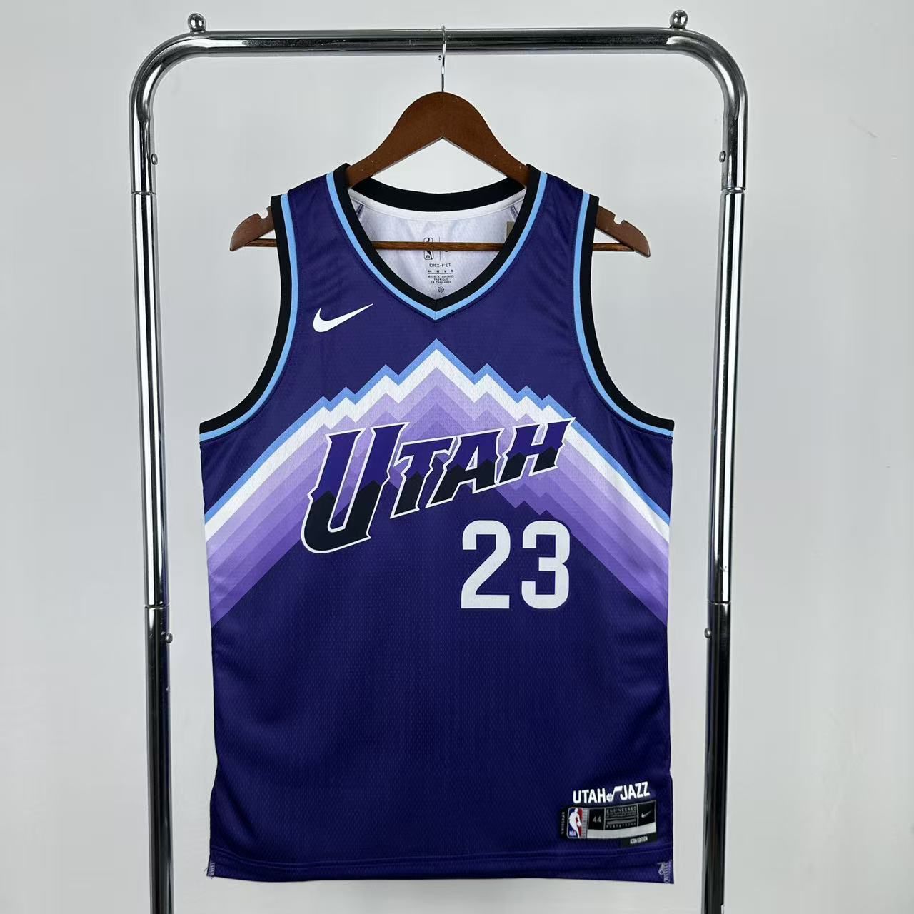 Men Utah Jazz #23 Markkanen Purple Nike Seasons 2026 NBA Jersey